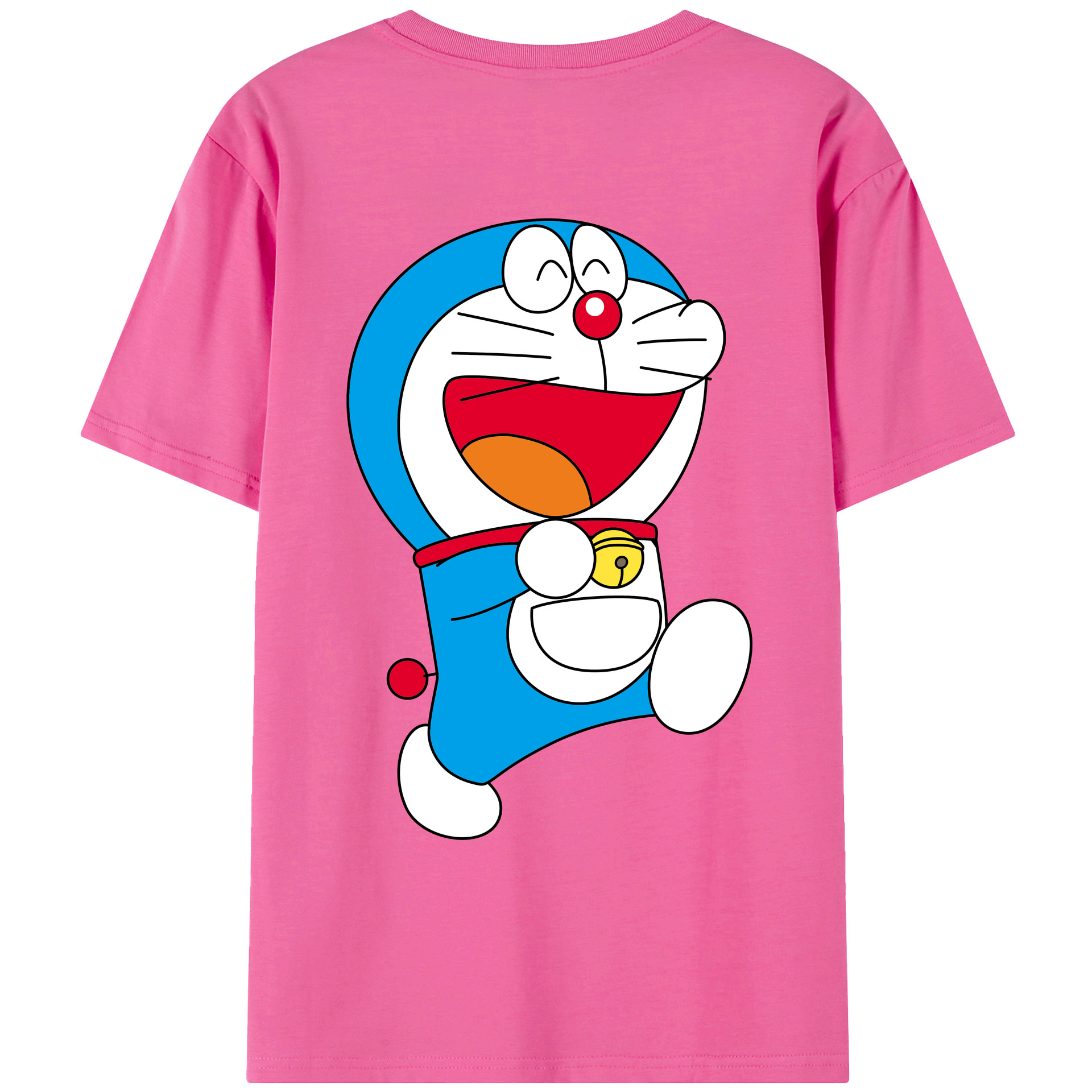 （画像用） ドラえもん Doraemon レディース半袖Tシャツ(バックプリント)